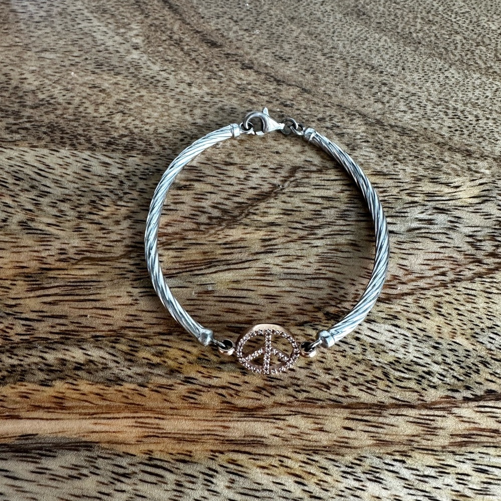 Vintage Peace bracelet